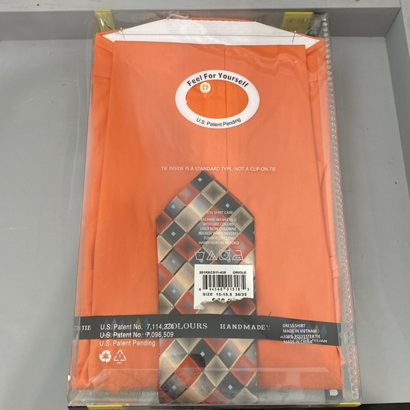 NWT COLOURS BY ALEXANDER JULIAN MENS DRESS TOP. - Picture 3 of 3